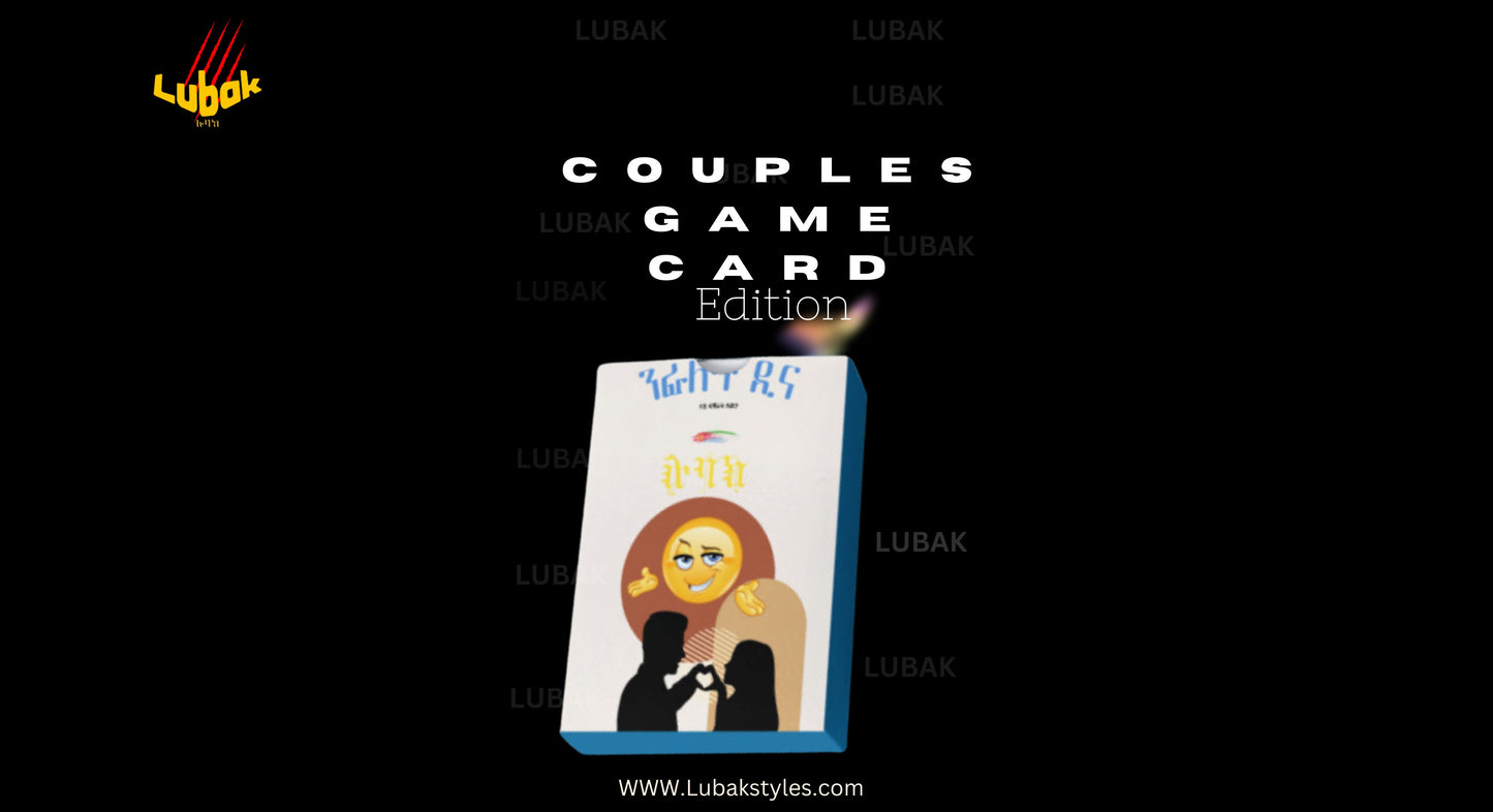 Couples card Game in Tigrnya/ናይ ፍቑራት ጸወታ