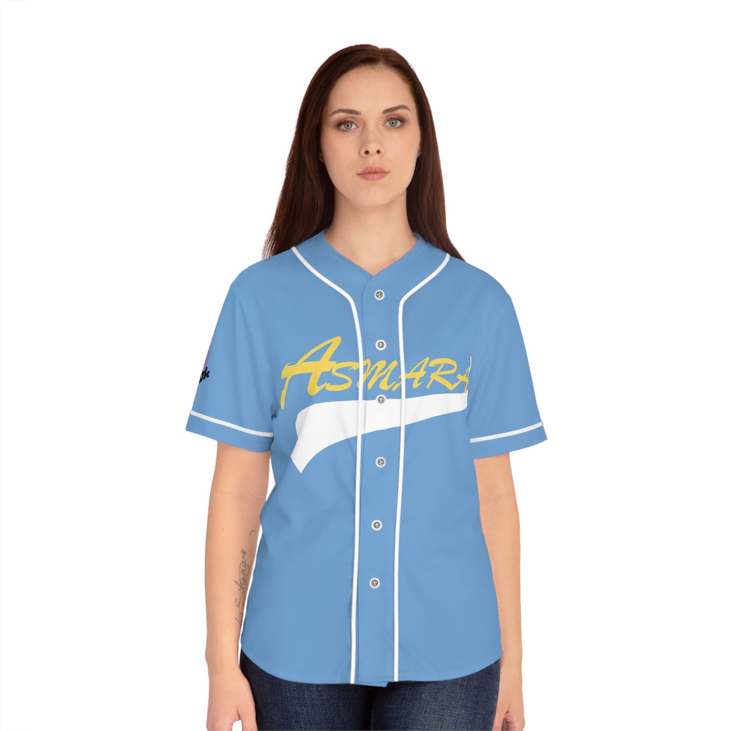 Women's Baseball Jersey (AOP)