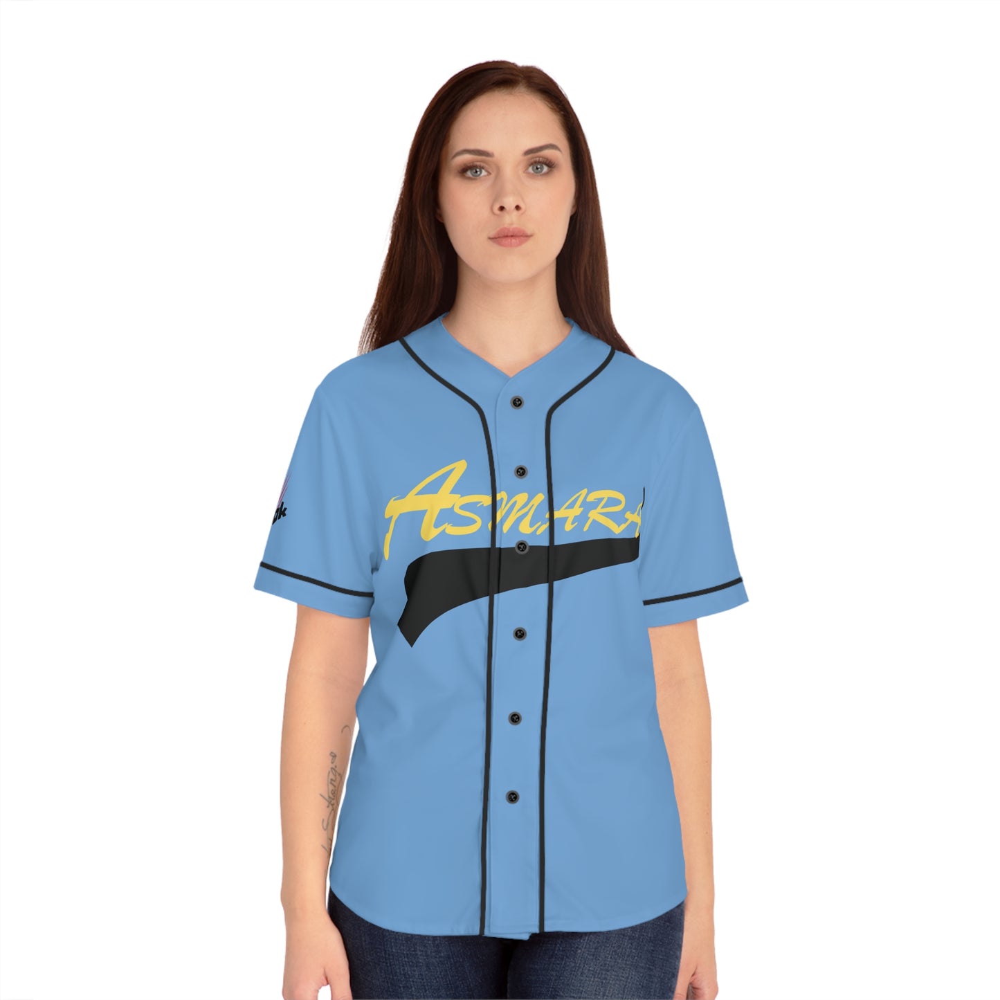 Women's Baseball Jersey (AOP)