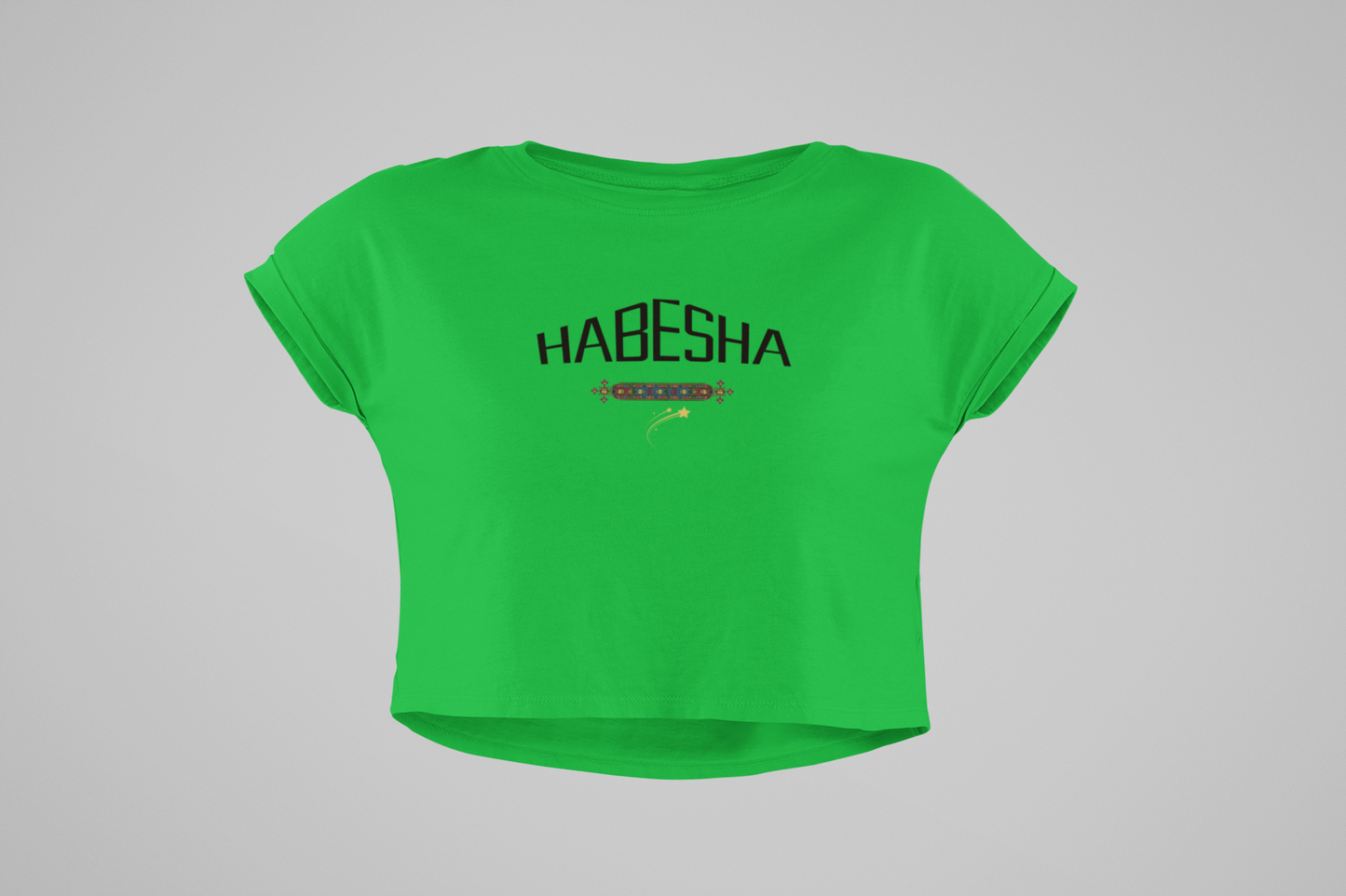 Trendy 'Habesha' Women's Crop Top